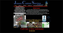Desktop Screenshot of jensencustomservices.com